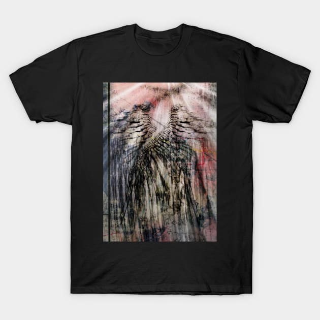 Fallen Angel Wings T-Shirt by rolffimages